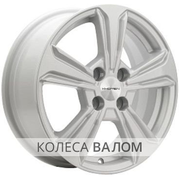 Khomen Wheels KHW1502 (15_Solaris II) 6x15 4x100 ET46 54.1 F-Silver